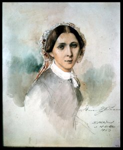 Clara Schumannin (1819-1896) muotokuva 1853